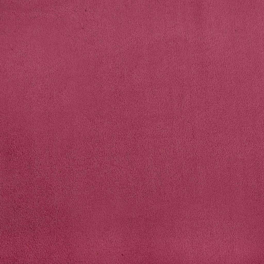klupa s jastukom Vinska crvena 113 x 57 x 39 cm Baršun