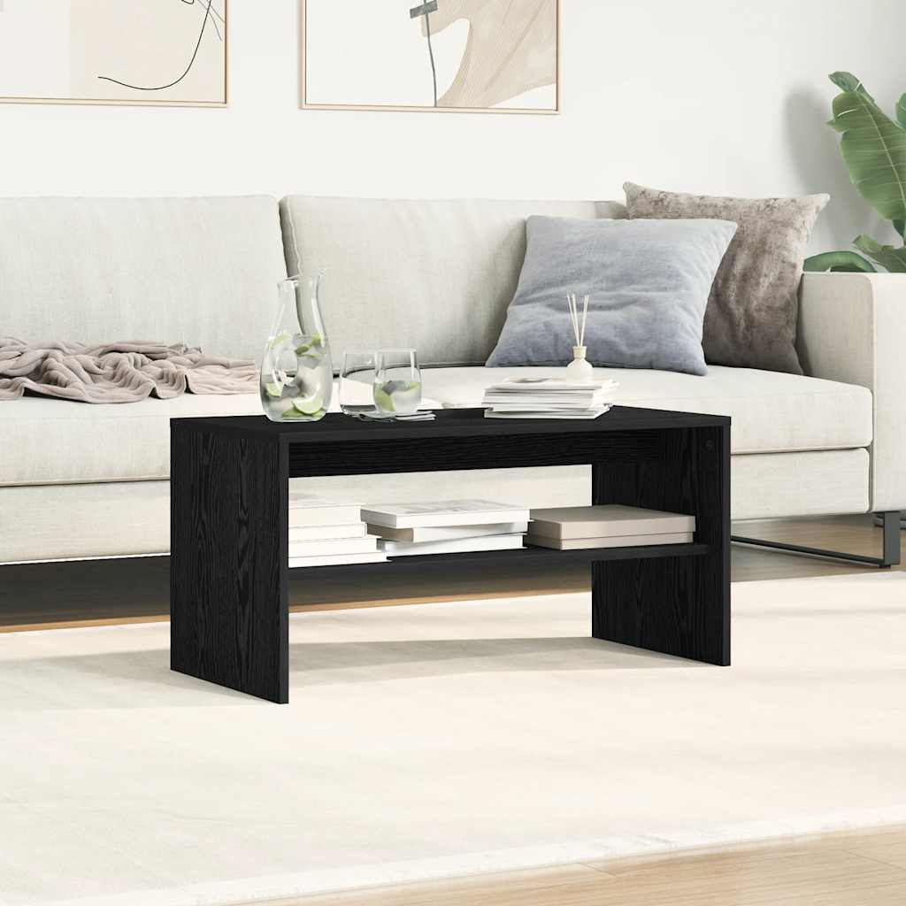TV ormarić crni hrast 80x40x40 cm konstruirano drvo