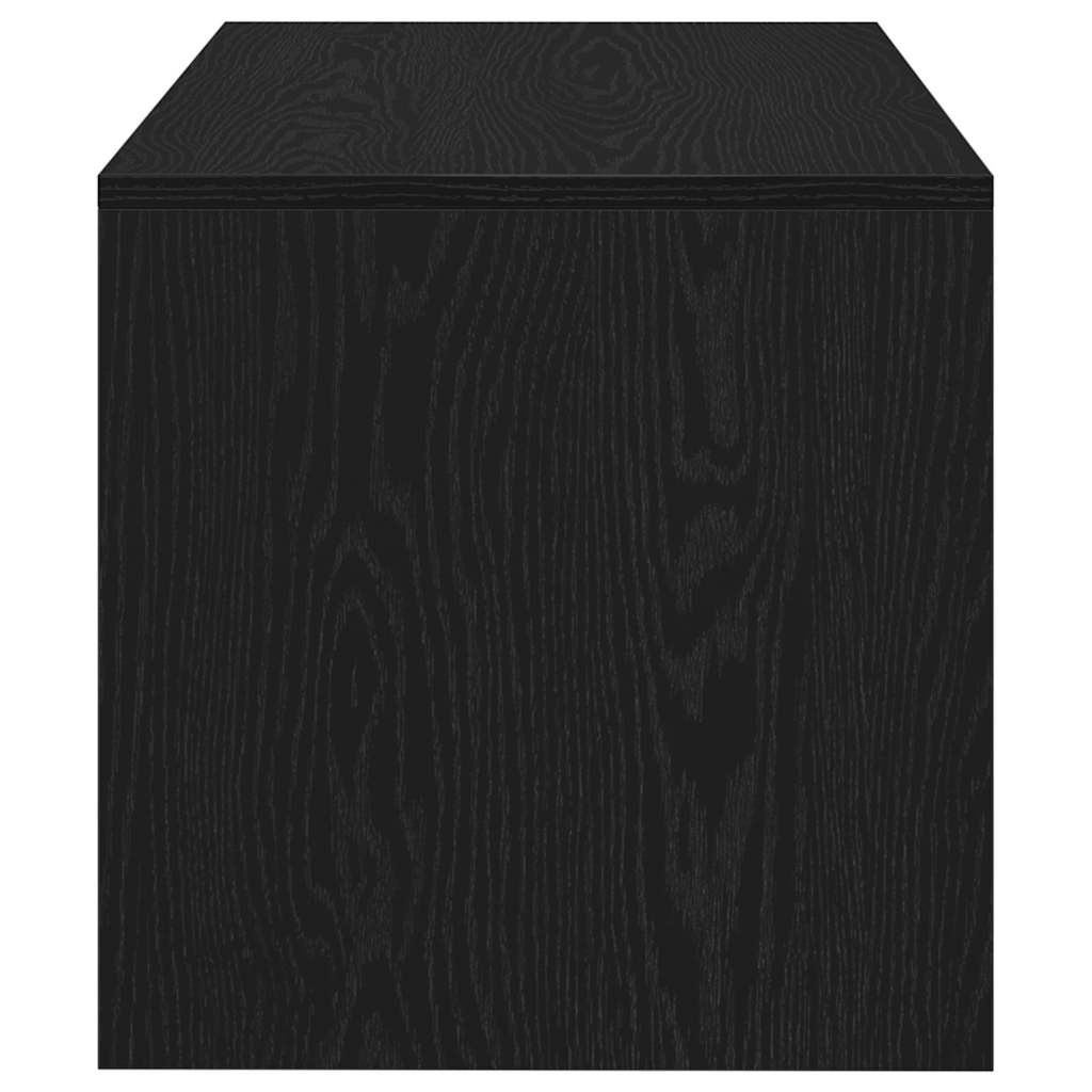 TV ormarić crni hrast 80x40x40 cm konstruirano drvo