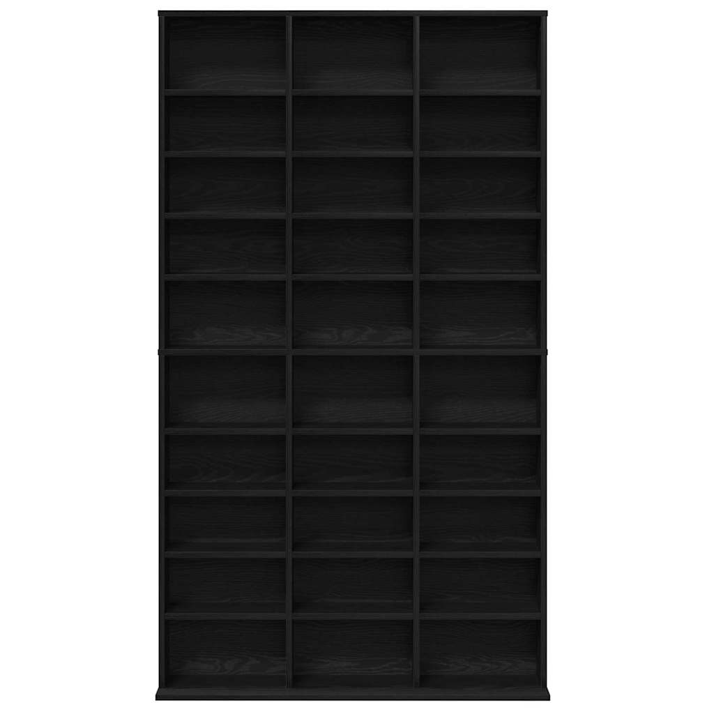 CD ormar Crni hrast 101 x 23 x 177,5 cm Konstruirano drvo