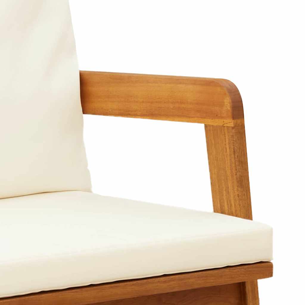 Vrtna klupa Prirodna nafta 115 x 65 x 71 cm Čvrsto drvo akacije