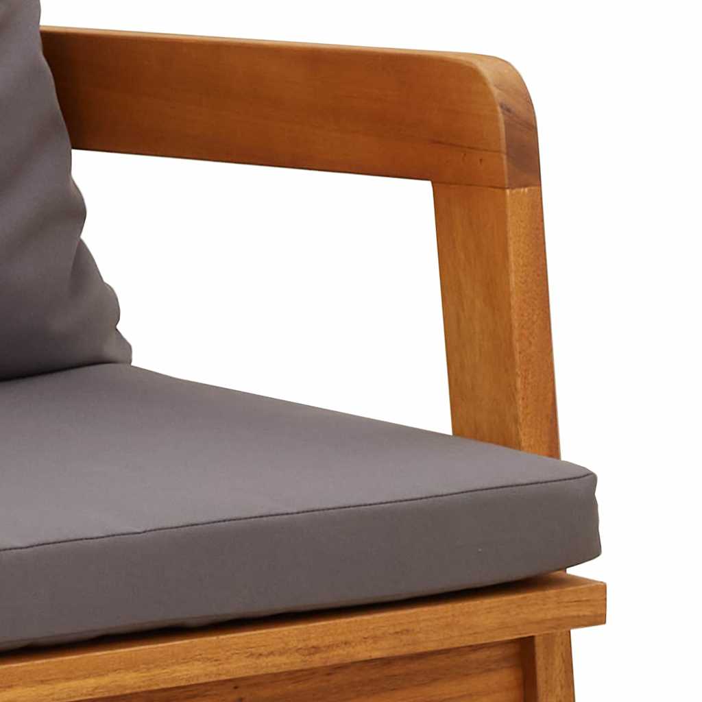 Vrtna stolica 2 Komad Prirodna nafta 65 x 59,5 x 72 cm