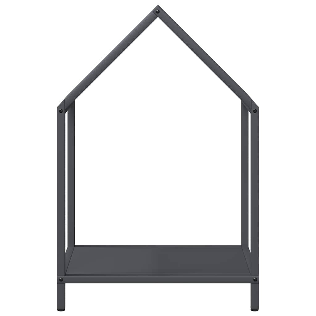 Stalak za drva antracit 40x25x60 cm hladno valjani čelik