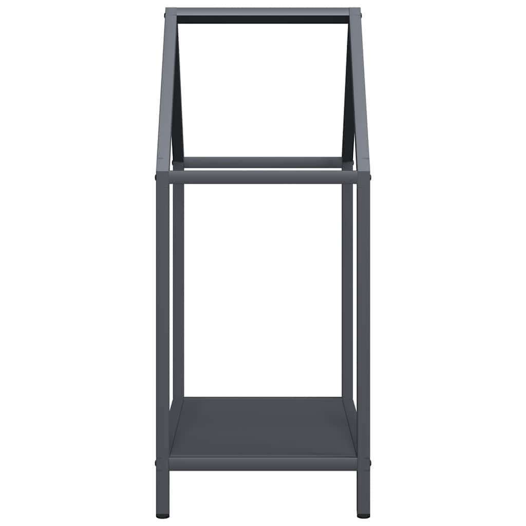 Stalak za drva antracit 40x25x60 cm hladno valjani čelik