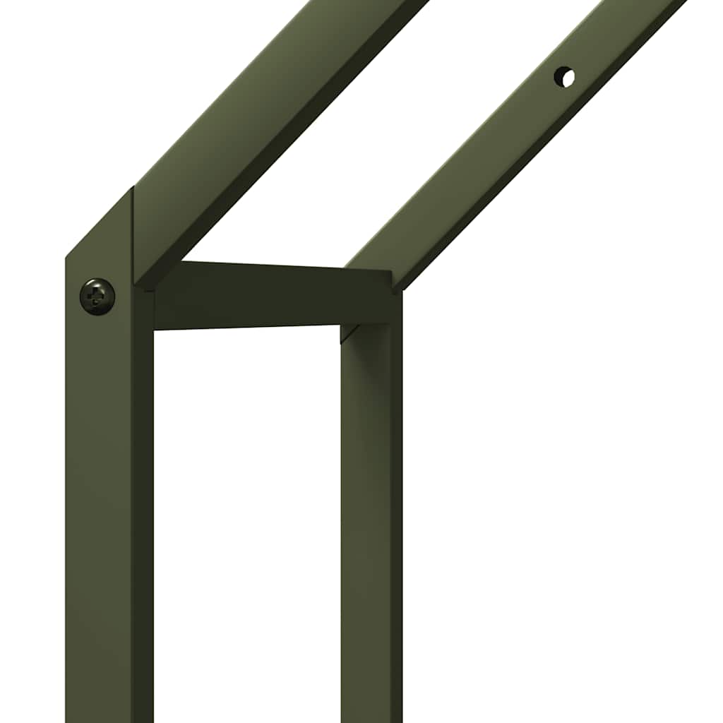 Stalak za drva 40x25x90 cm hladno valjani čelik