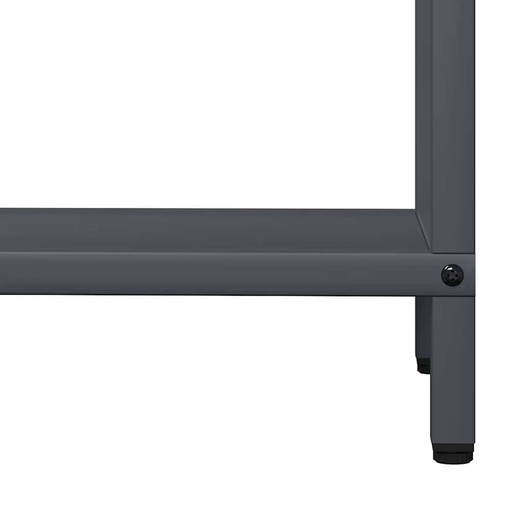 Stalak za drva antracit 60x25x90 cm hladno valjani čelik