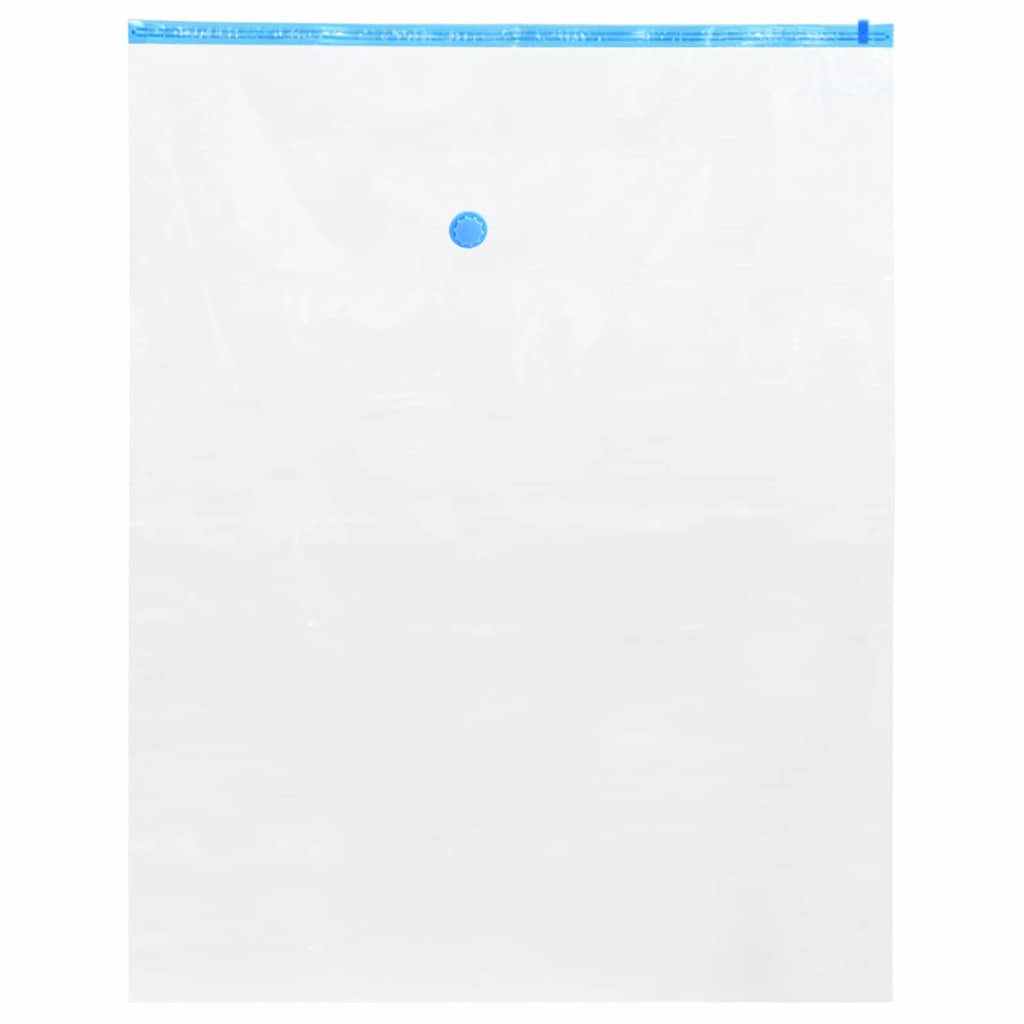 Vreće za spremanje 5 pcs Transparentne i plave 130 x 100 cm
