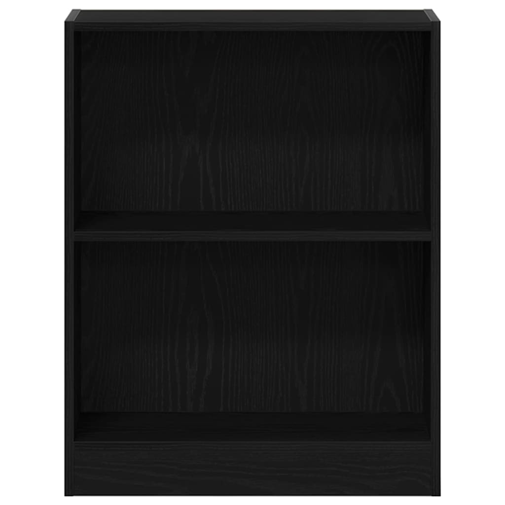 Ormarić za knjige Crni hrast 60 x 24 x 76 cm Konstruirano drvo