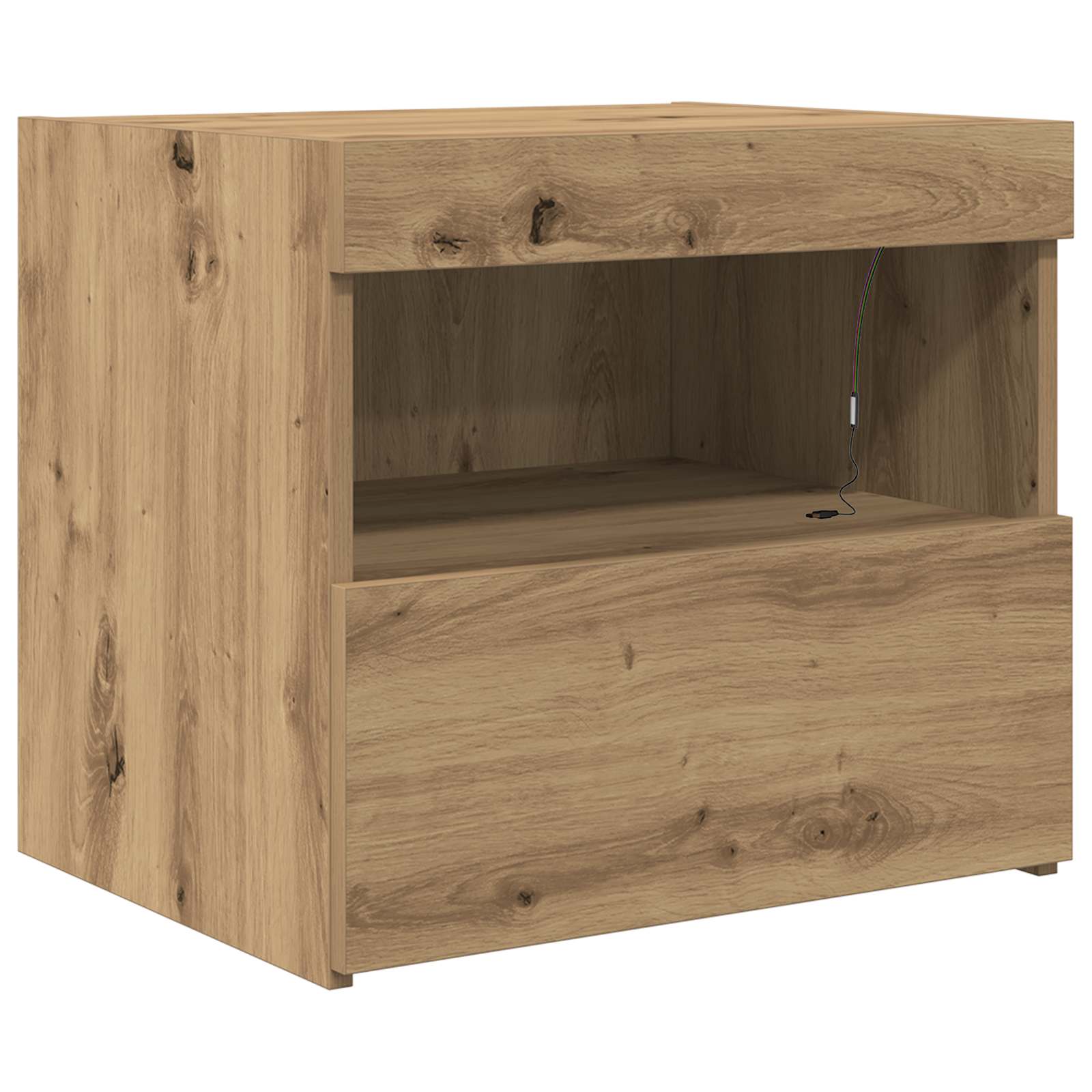 Noćni ormar Umjetnički hrast 50 x 40 x 45 cm Konstruirano drvo