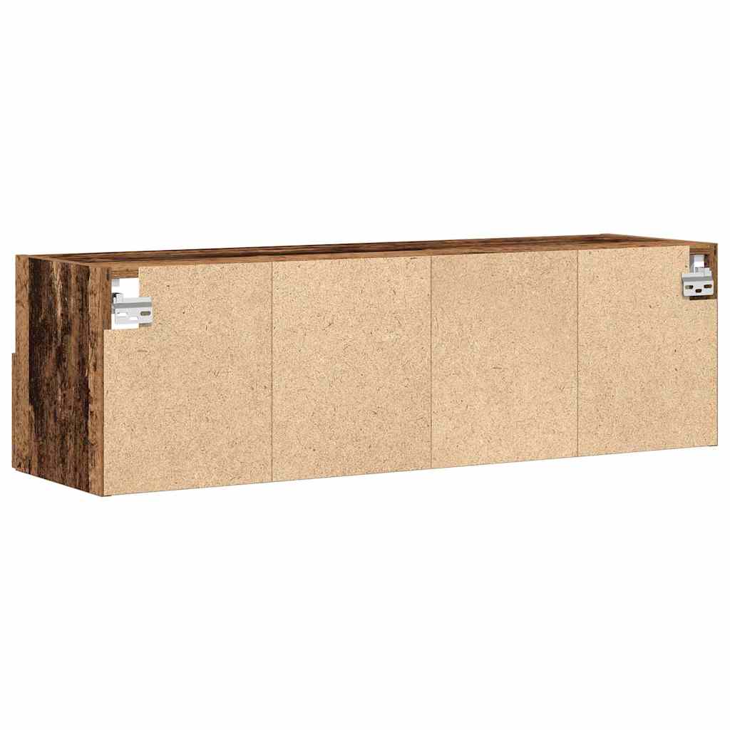 TV zidni ormar Staro drvo 100 x 30 x 30 cm Konstruirano drvo