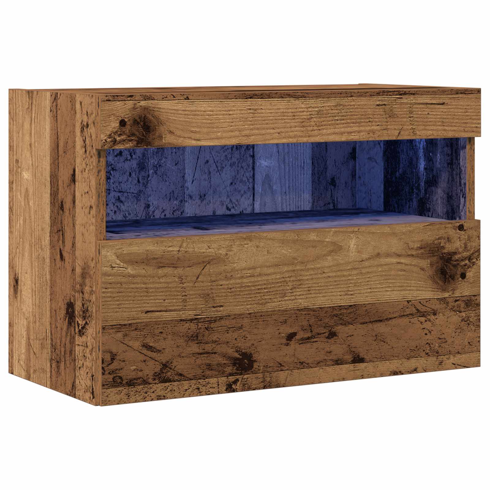 TV zidni ormar Staro drvo 60 x 30 x 40 cm Konstruirano drvo