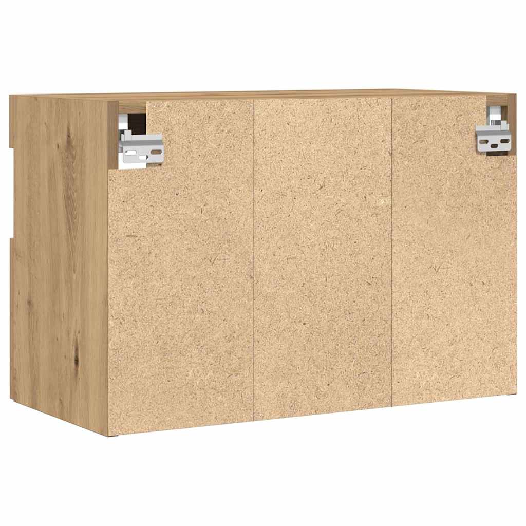 TV zidni ormar Zidne 2 pcs hrast artisan 60 x 30 x 40 cm