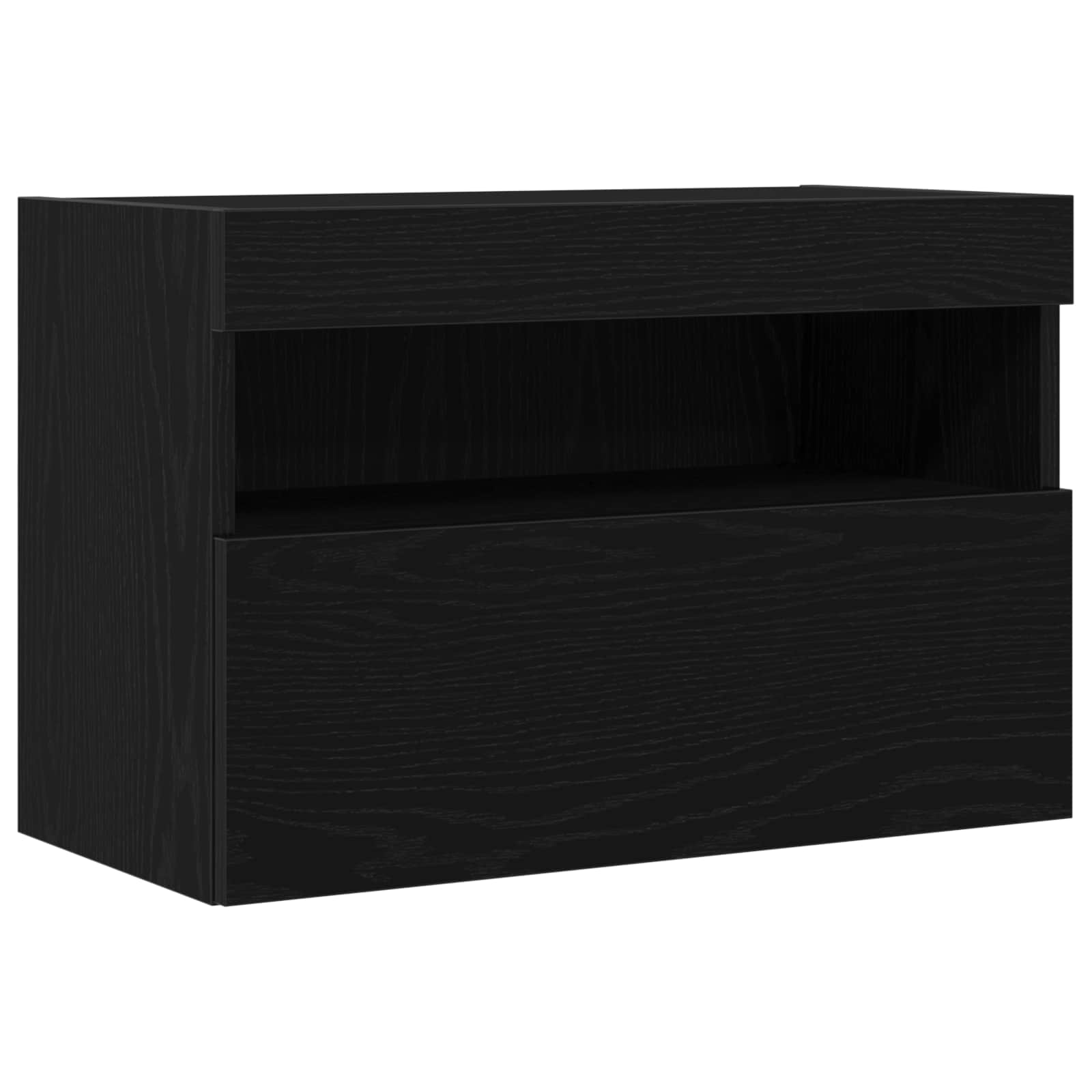 TV zidni ormar Crni hrast 60 x 30 x 40 cm Konstruirano drvo