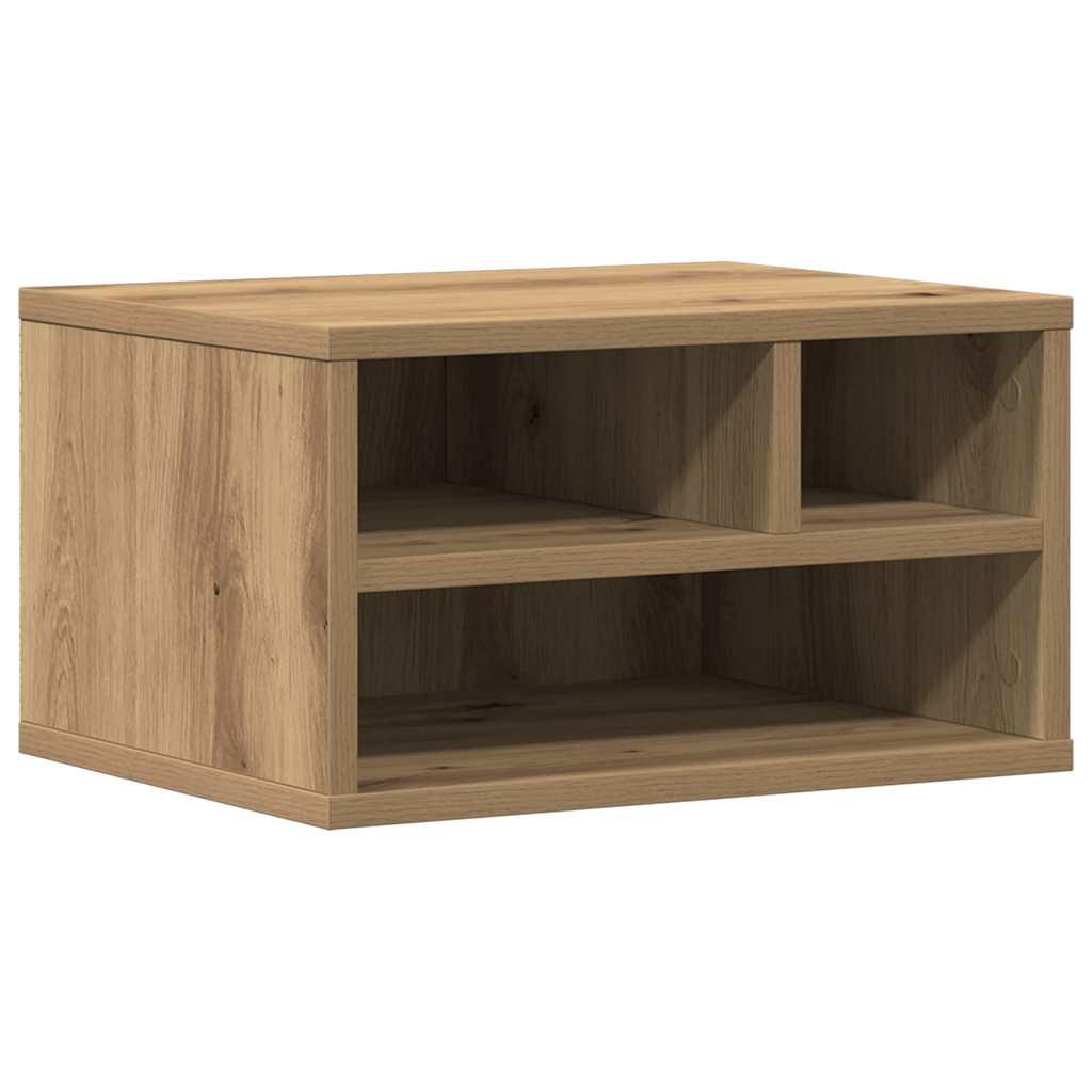 Držač za printer s pohranom Umjetnički hrast 40 x 32 x 22,5 cm