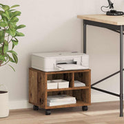 Držač za printer Staro drvo 41 x 32 x 33.5 cm Konstruirano drvo