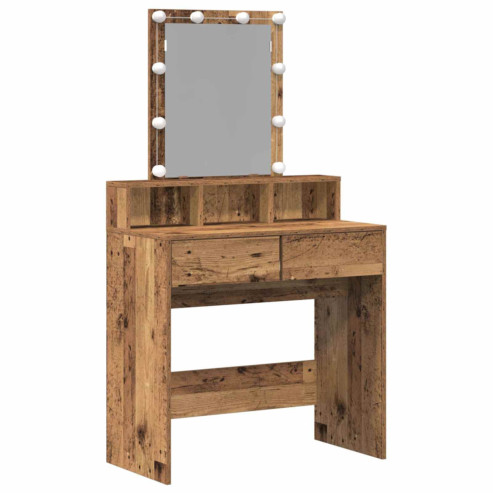 Toaletni stolić Staro drvo 80 x 41 x 144.5 cm Konstruirano drvo
