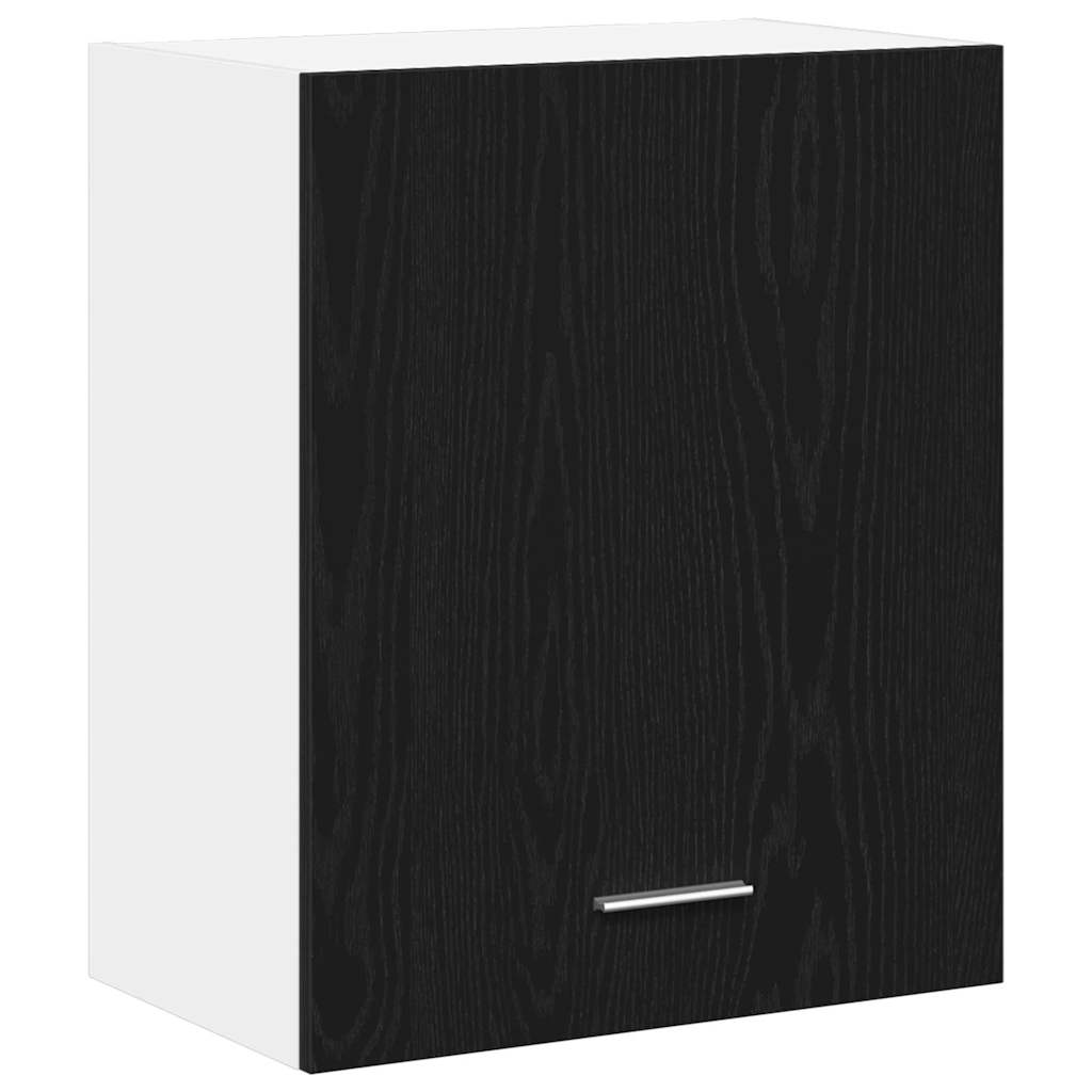 Viseći ormarić s policom Lyon 2 pcs Crni hrast 50 x 31 x 60 cm