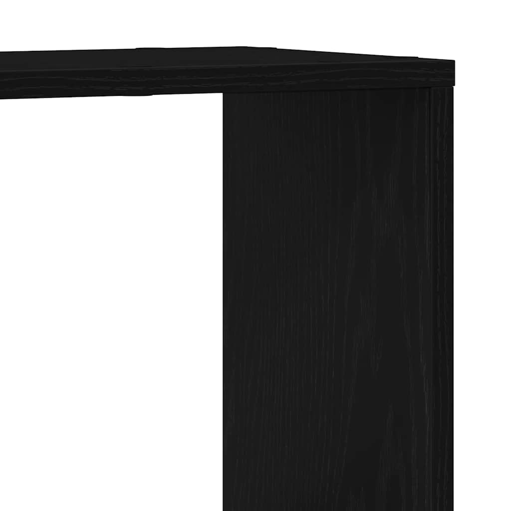 Set TV komoda Zidne Crna 100 x 24 x 63 cm Konstruirano drvo