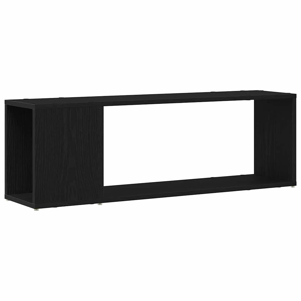 Set TV komoda Zidne Crna 100 x 24 x 63 cm Konstruirano drvo