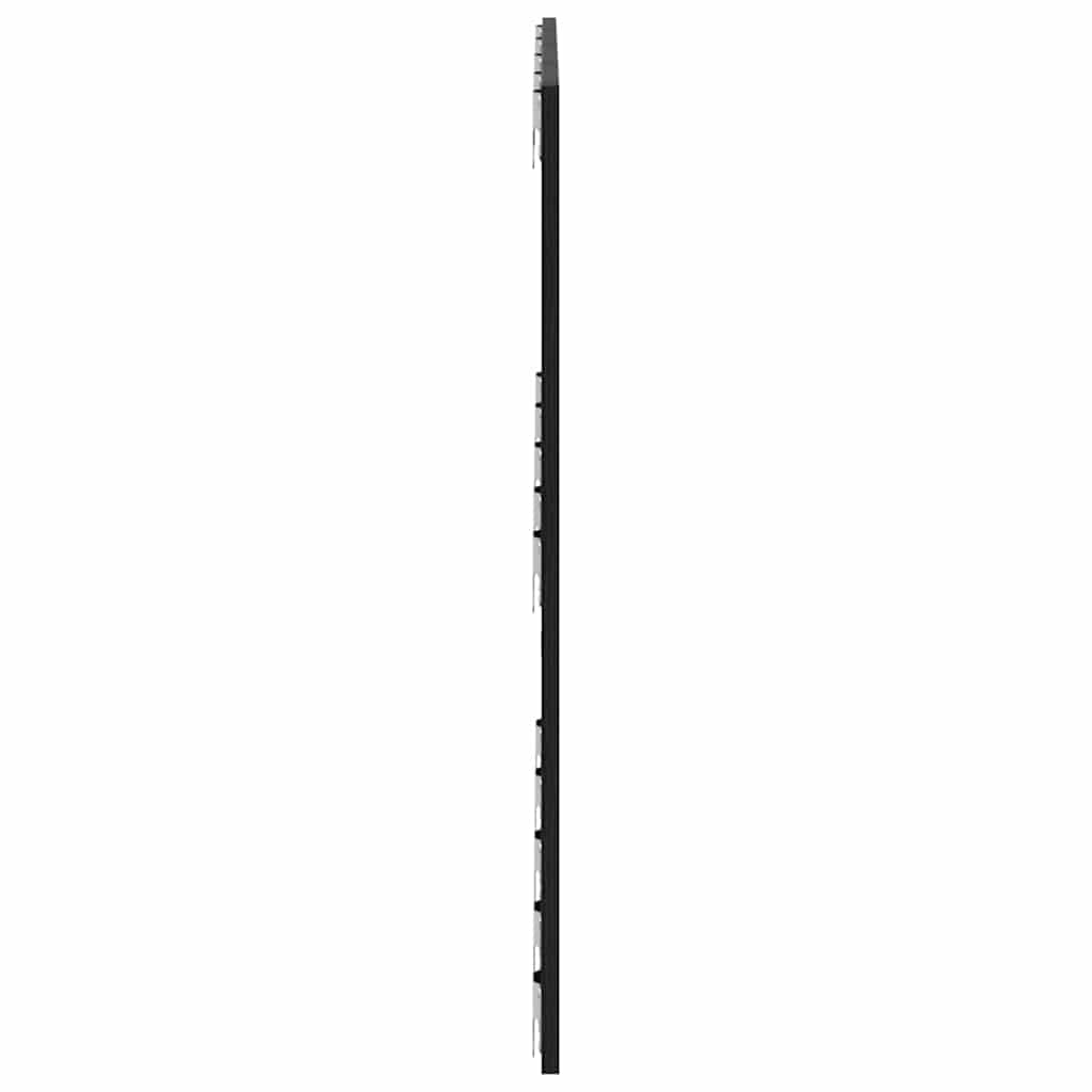 Uzglavlje za krevet Zidne Crni hrast 160 x 1.5 x 80.5 cm