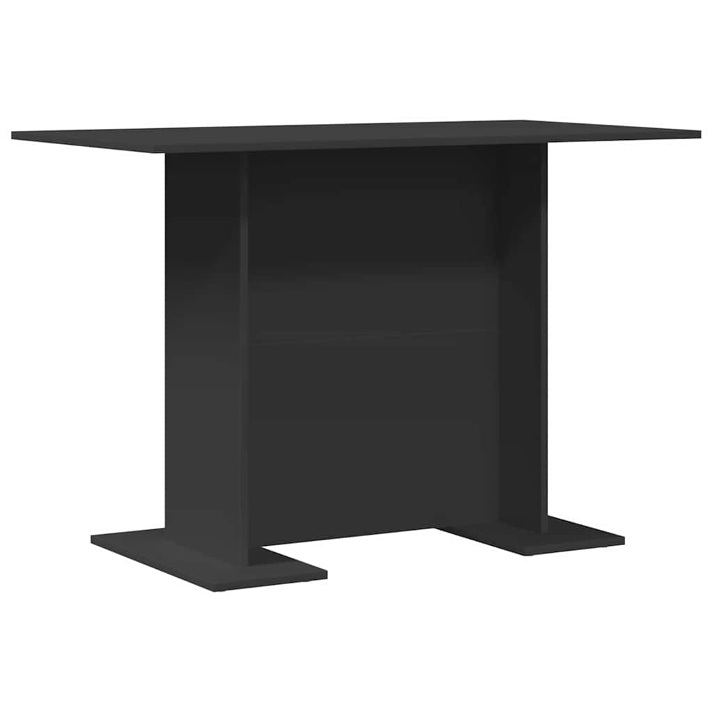 Stol za objedovanje Crna 110 x 60 x 75 cm Konstruirano drvo