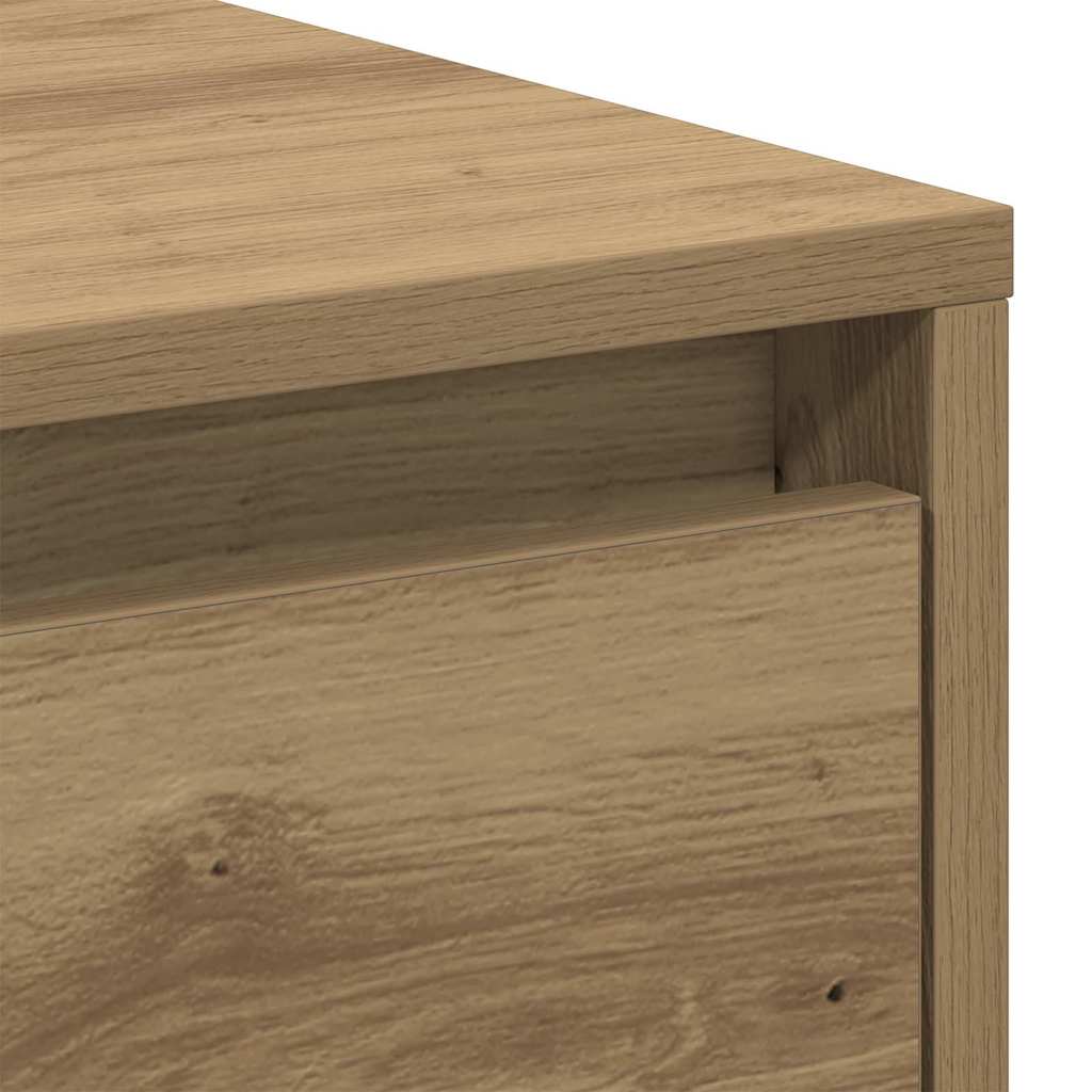 Noćni ormarić s ladicama 2 pcs Umjetnički hrast 45 x 34 x 44 cm