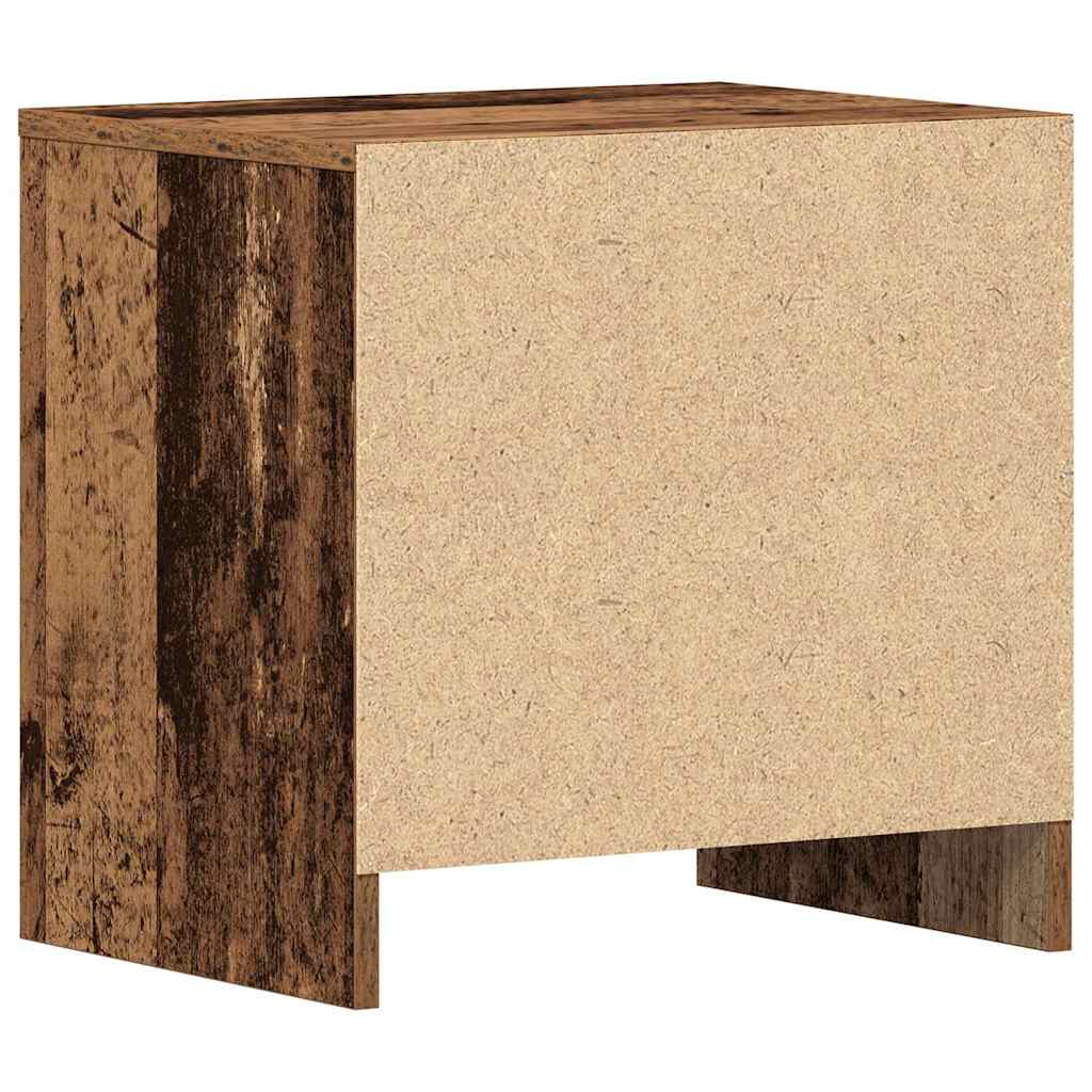 Noćni ormar s ladicama 2 pcs Staro drvo 45 x 34 x 44,5 cm