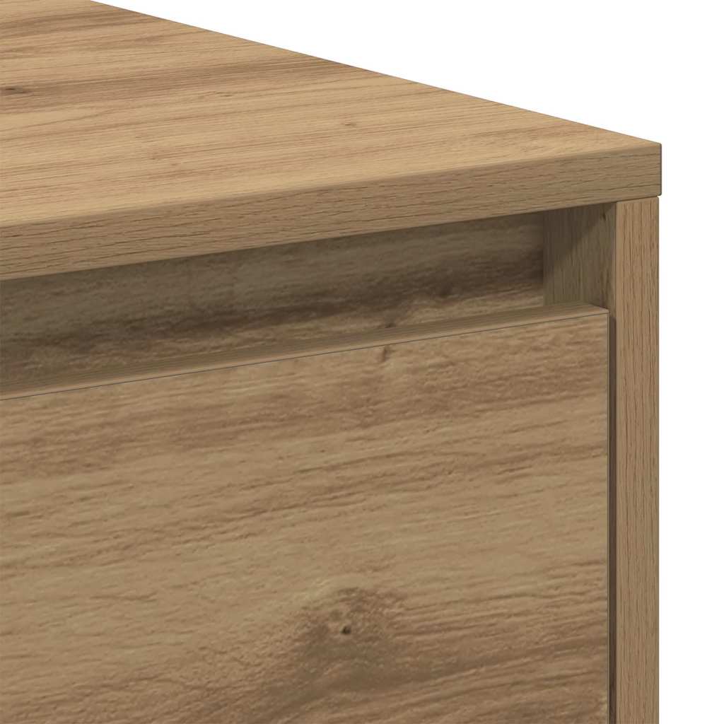 Noćni ormar s ladicama Umjetnički hrast 45 x 34 x 44,5 cm