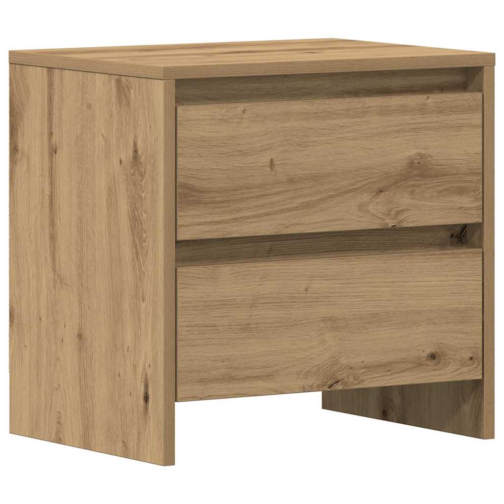 Noćni ormar s ladicama Umjetnički hrast 45 x 34 x 44,5 cm