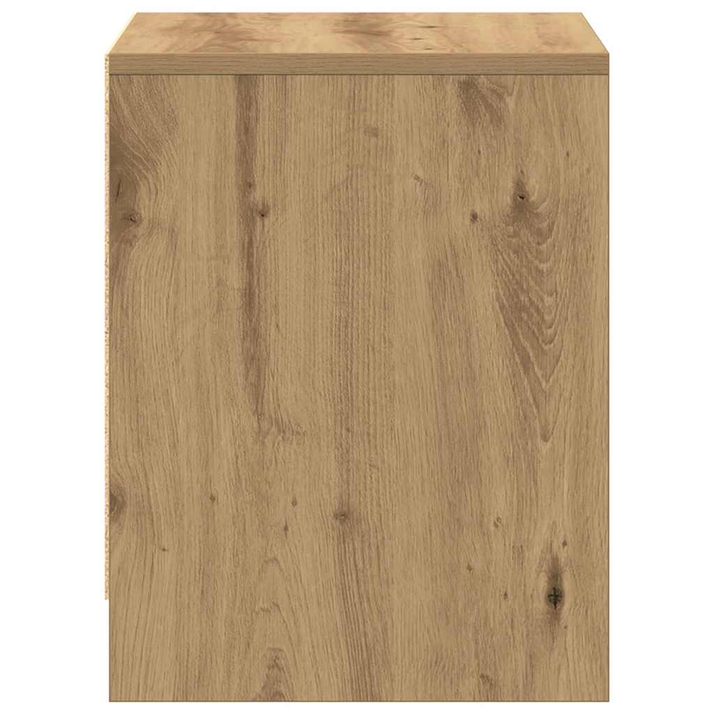 Noćni ormar s ladicama Umjetnički hrast 45 x 34 x 44,5 cm