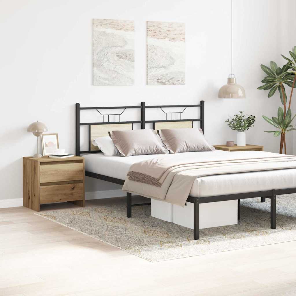 Noćni ormar s ladicama 2 pcs Umjetnički hrast 45 x 34 x 44,5 cm