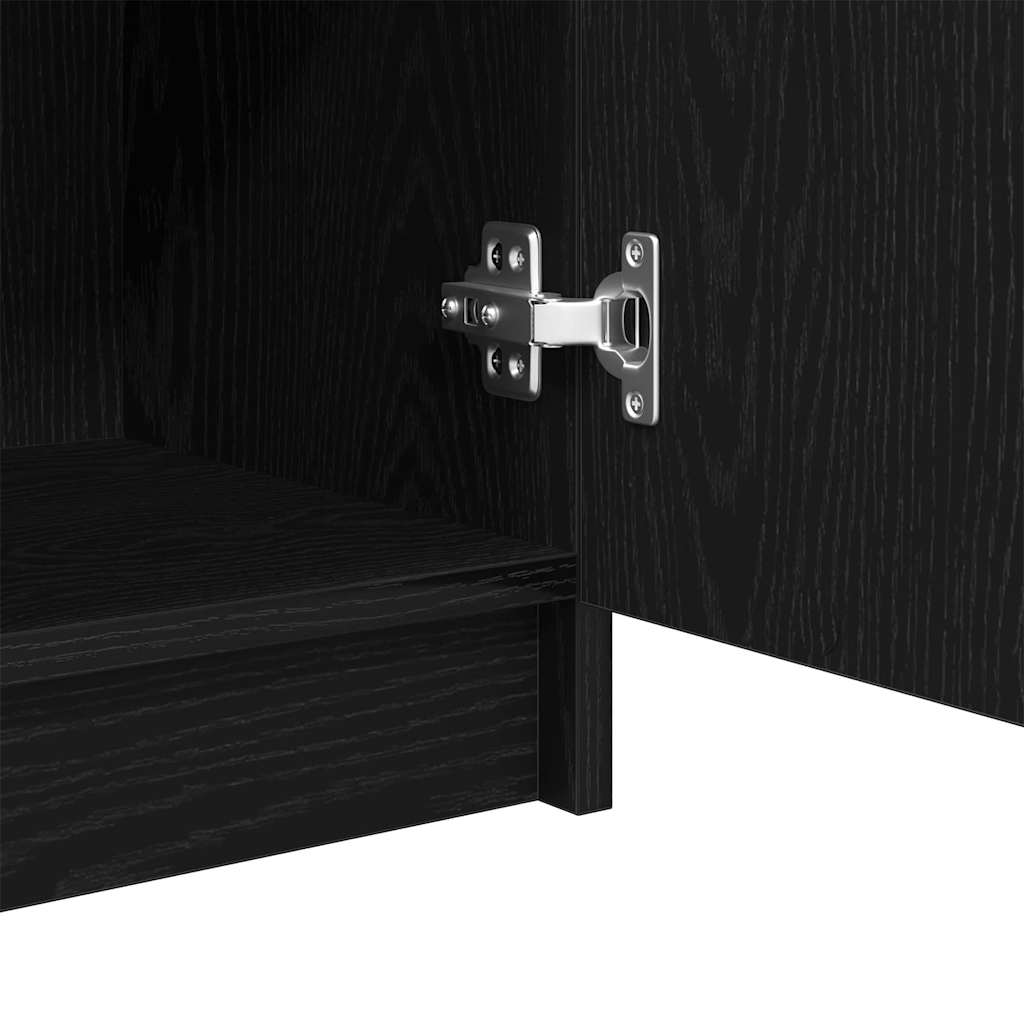 Kupaonski ormar Crni hrast 32 x 34 x 90 cm Konstruirano drvo