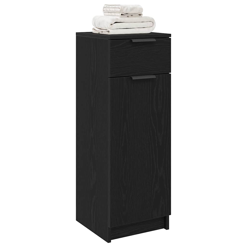 Kupaonski ormar Crni hrast 32 x 34 x 90 cm Konstruirano drvo