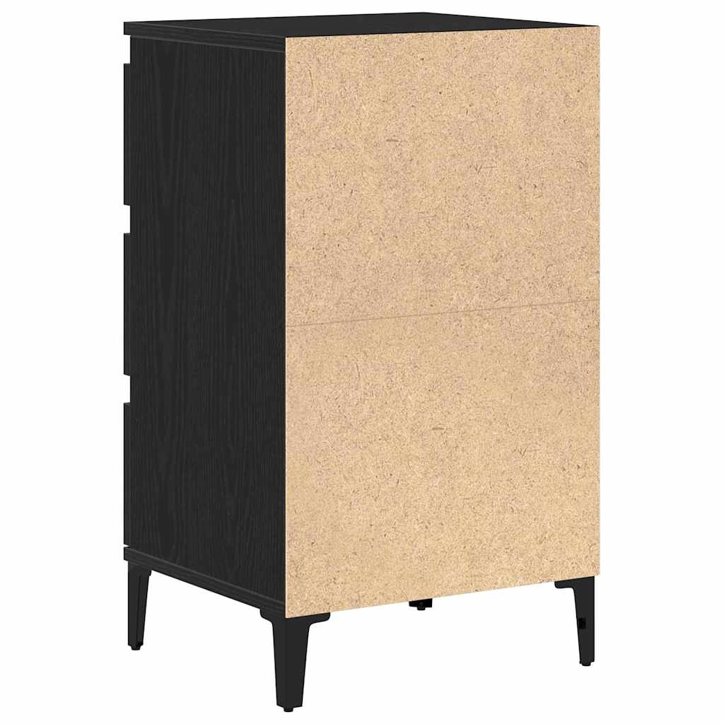 Noćni ormar Crni hrast 45 x 35 x 44 cm Konstruirano drvo