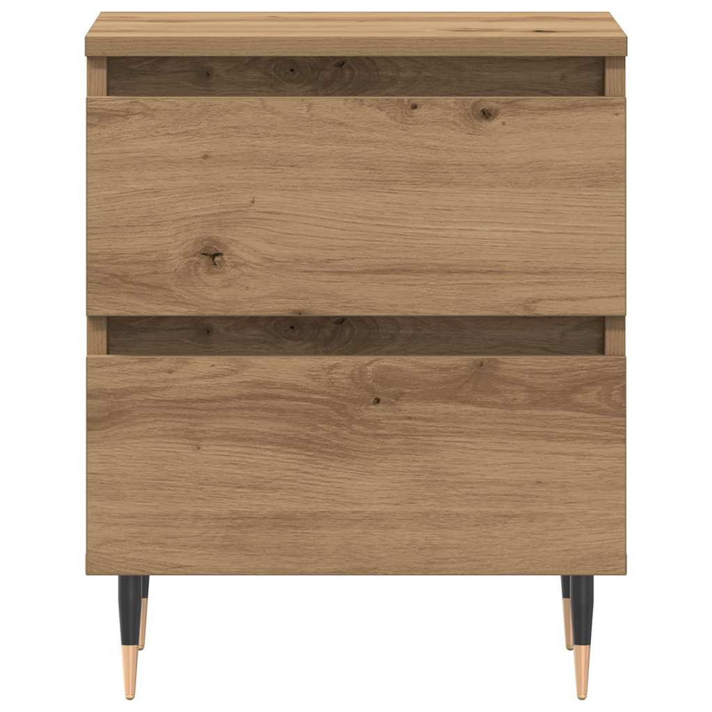 Noćni ormar s ladicama 2 pcs Umjetnički hrast 40 x 35 x 50 cm