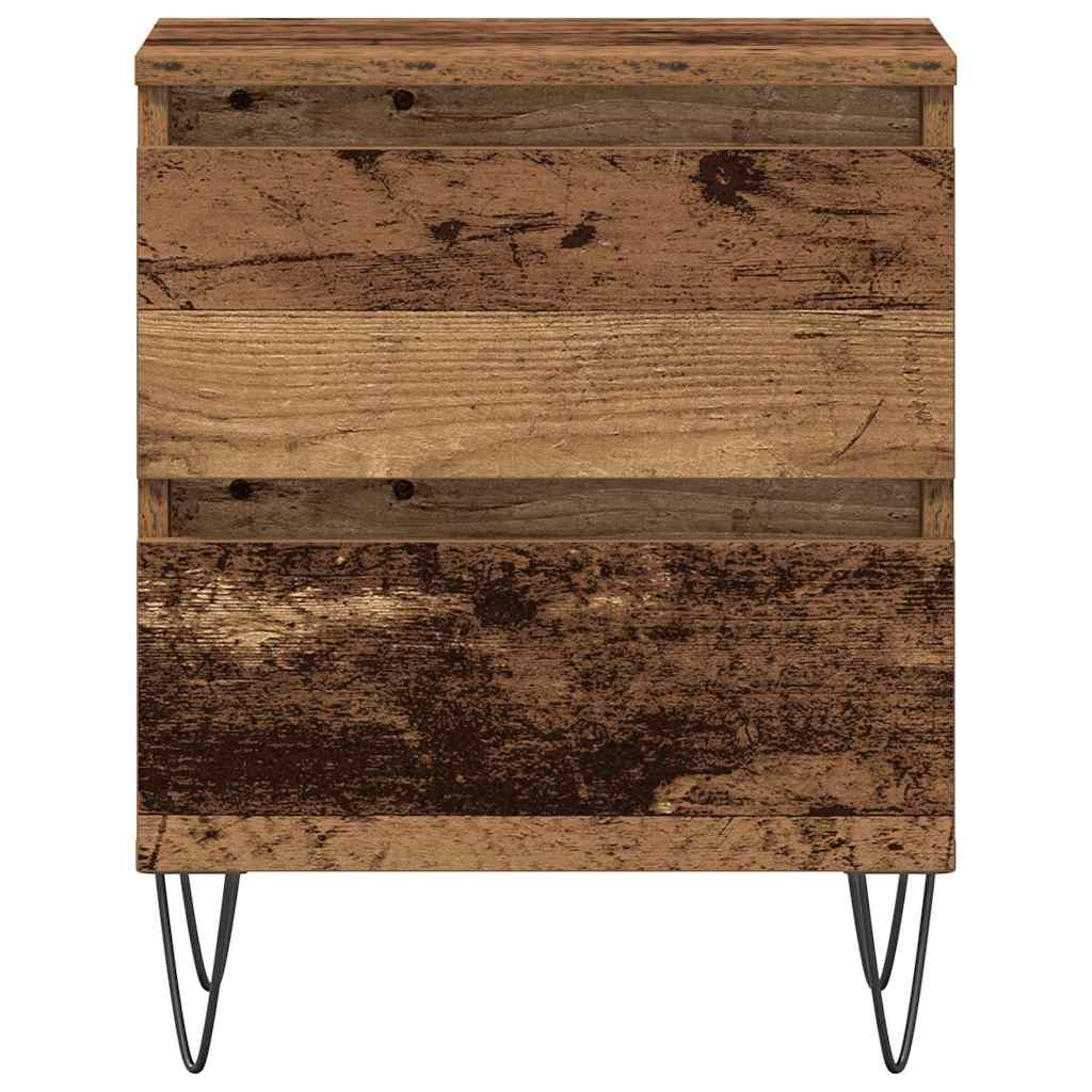Noćni ormar Staro drvo 40 x 35 x 50 cm Konstruirano drvo