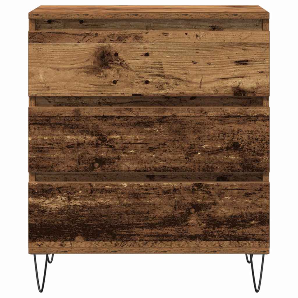 Kreveta s ladicama Staro drvo 60 x 35 x 70 cm Konstruirano drvo