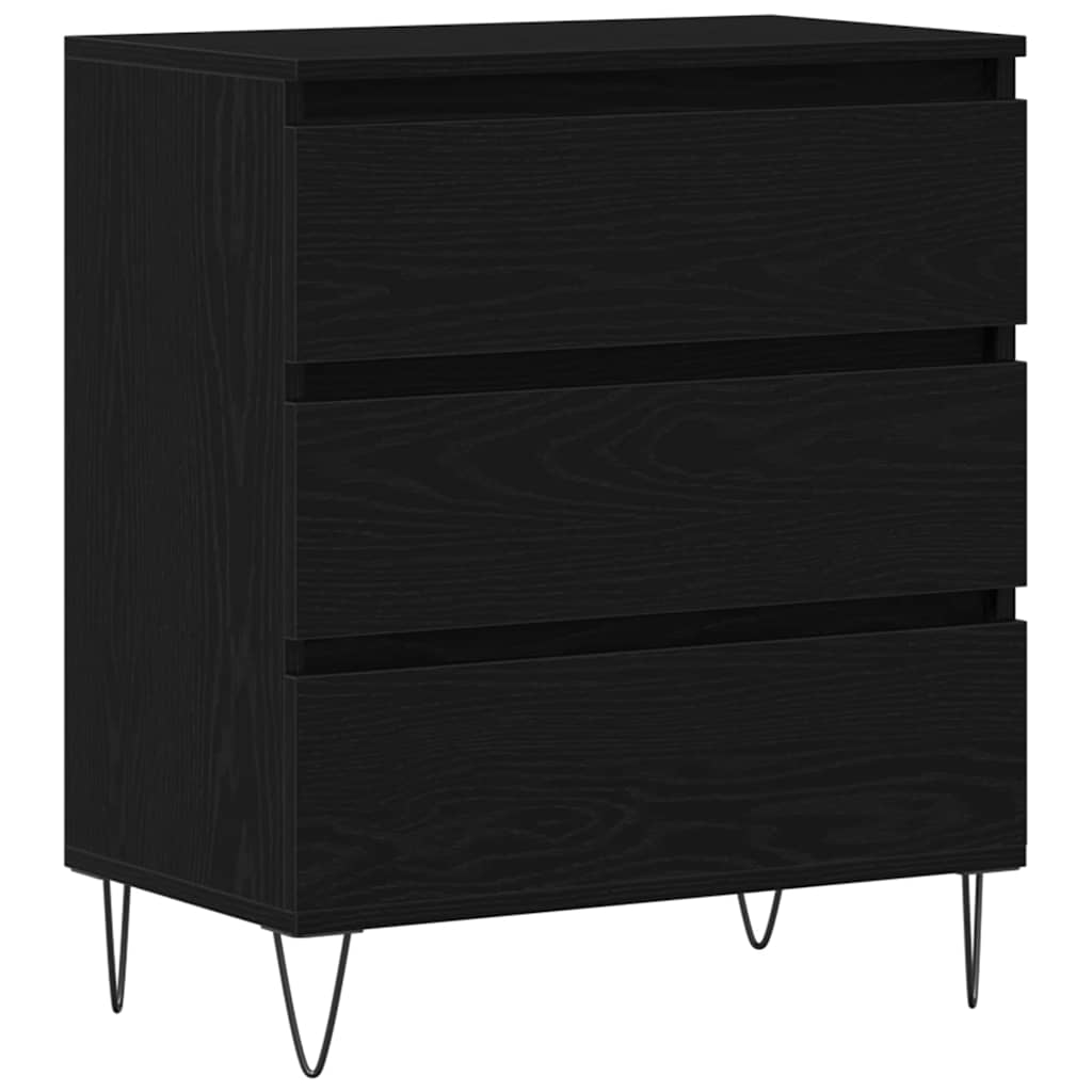 Kreveta Crni hrast 60 x 35 x 70 cm Konstruirano drvo