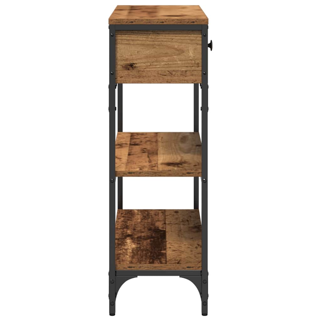 Konzolna stolica Staro drvo 72,5 x 25 x 75 cm Konstruirano drvo