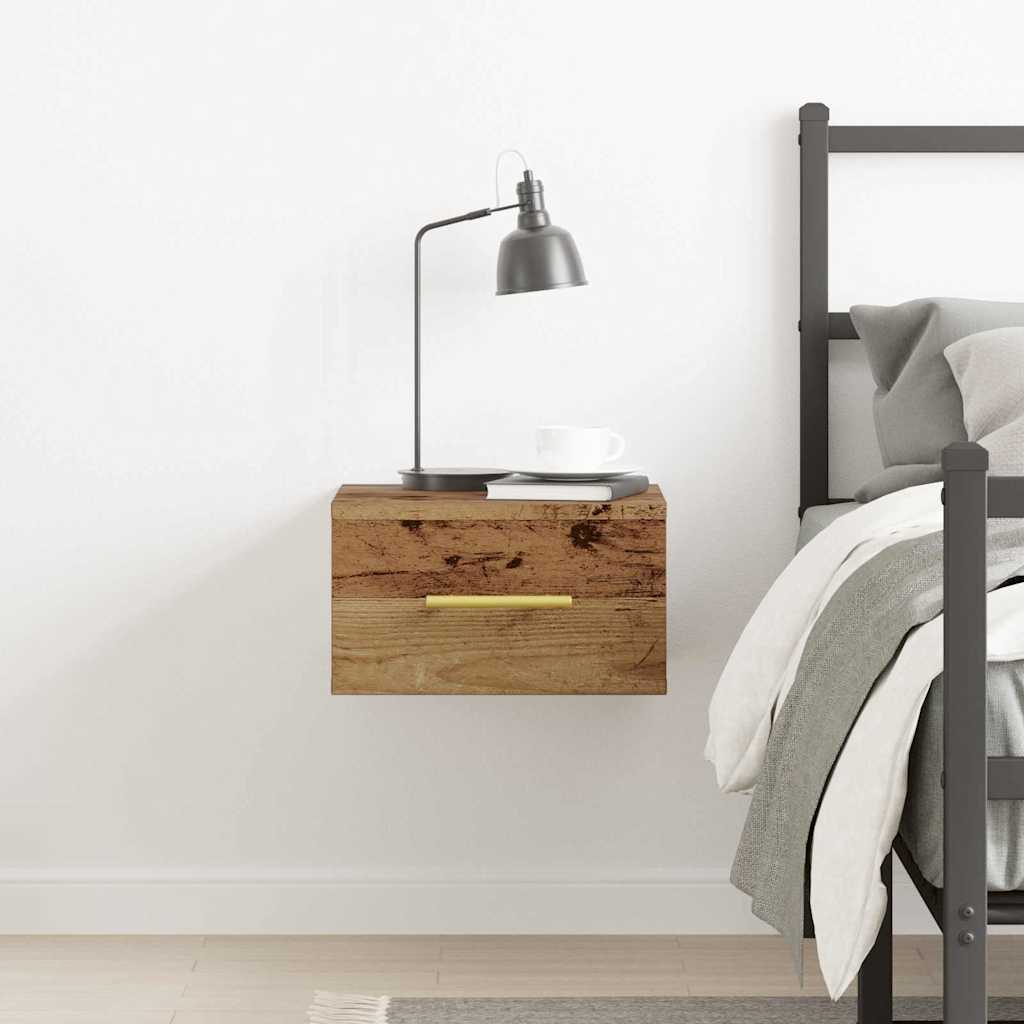 Noćni ormar Zidne Staro drvo 35 x 35 x 20 cm Konstruirano drvo