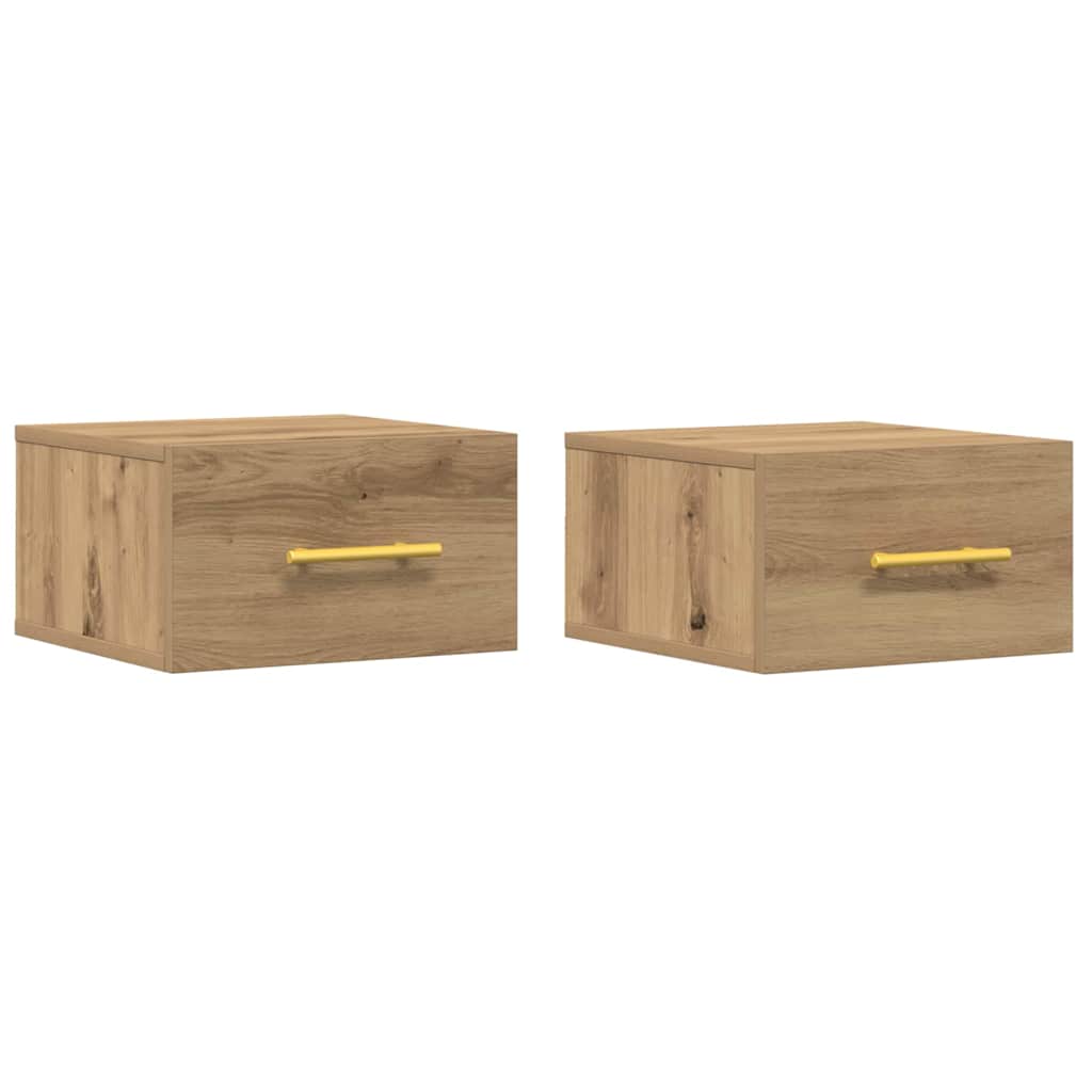 Noćni ormar 2 kom. 35 x 35 x 20 cm Konstruirano drvo
