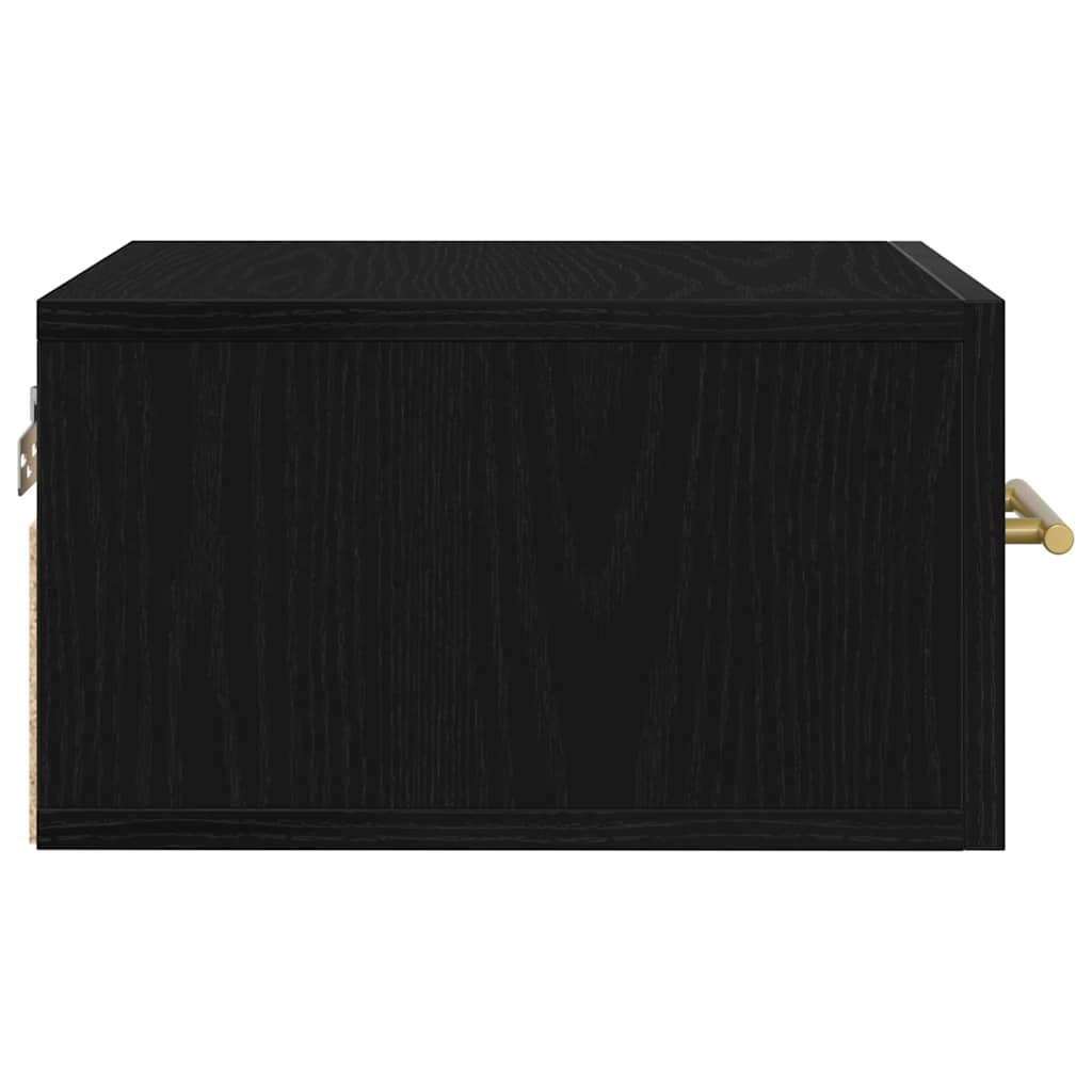 Noćni ormar 2 pcs Crni hrast 35 x 35 x 20 cm Konstruirano drvo