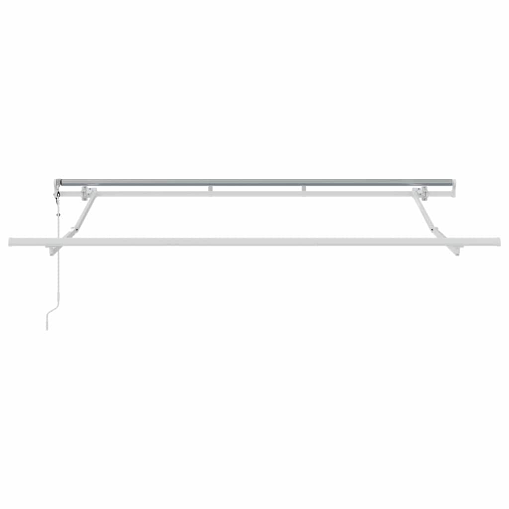 Skrovita tenda Žuta 250 x 200 cm tkanina