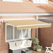 Okvir tende Žuta i Siva 250 x 200 cm Poliester s PU premazom