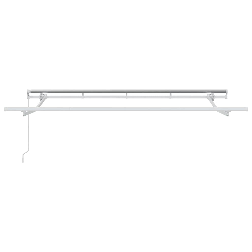 Skrovita tenda Smeđa 300 x 200 cm tkanina