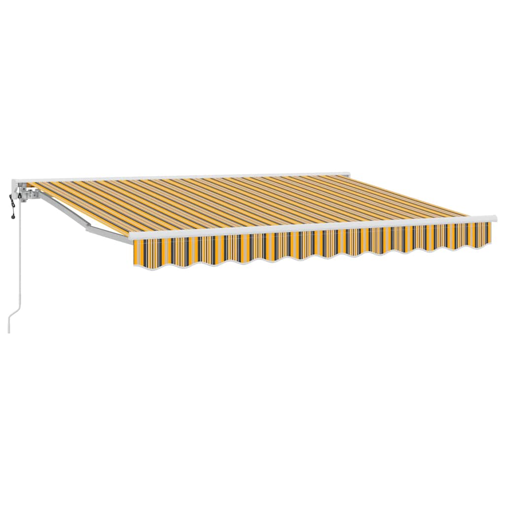 Okvir tende Žuta i Siva 300 x 200 cm Poliester s PU premazom