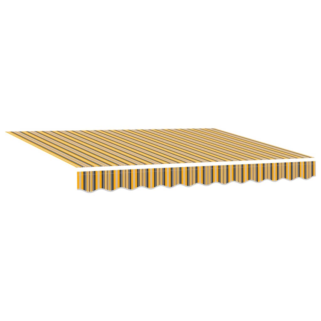 Okvir tende Žuta i Siva 300 x 200 cm Poliester s PU premazom