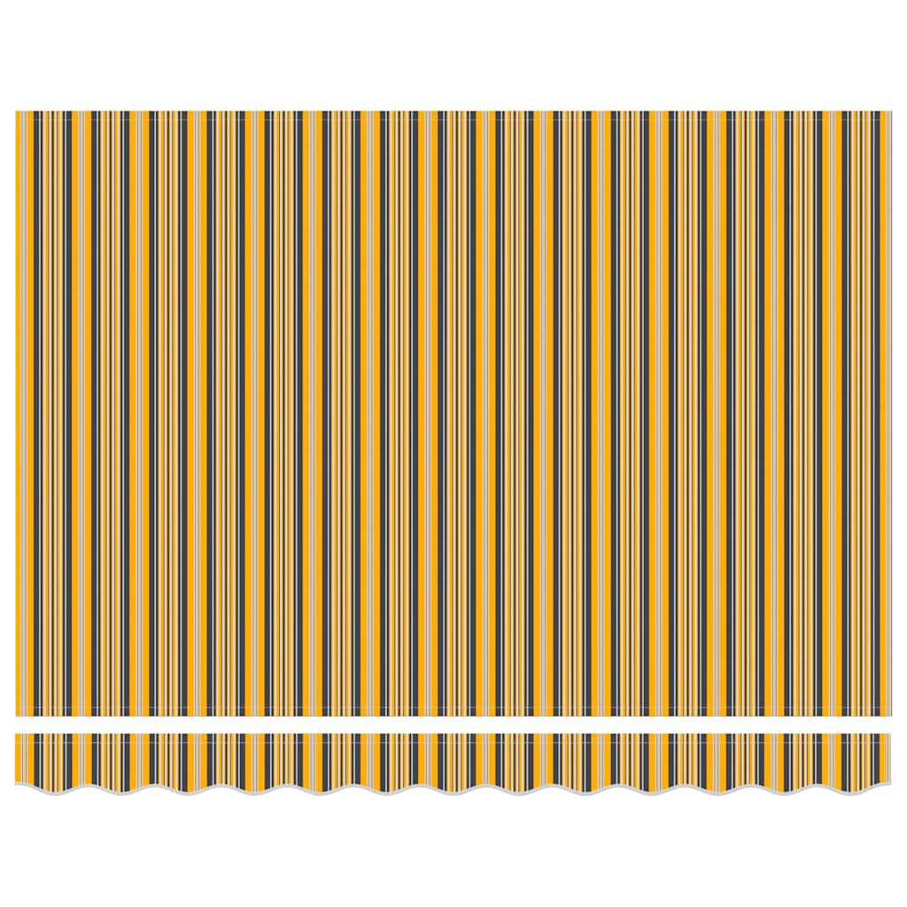 Okvir tende Žuta i Siva 300 x 200 cm Poliester s PU premazom