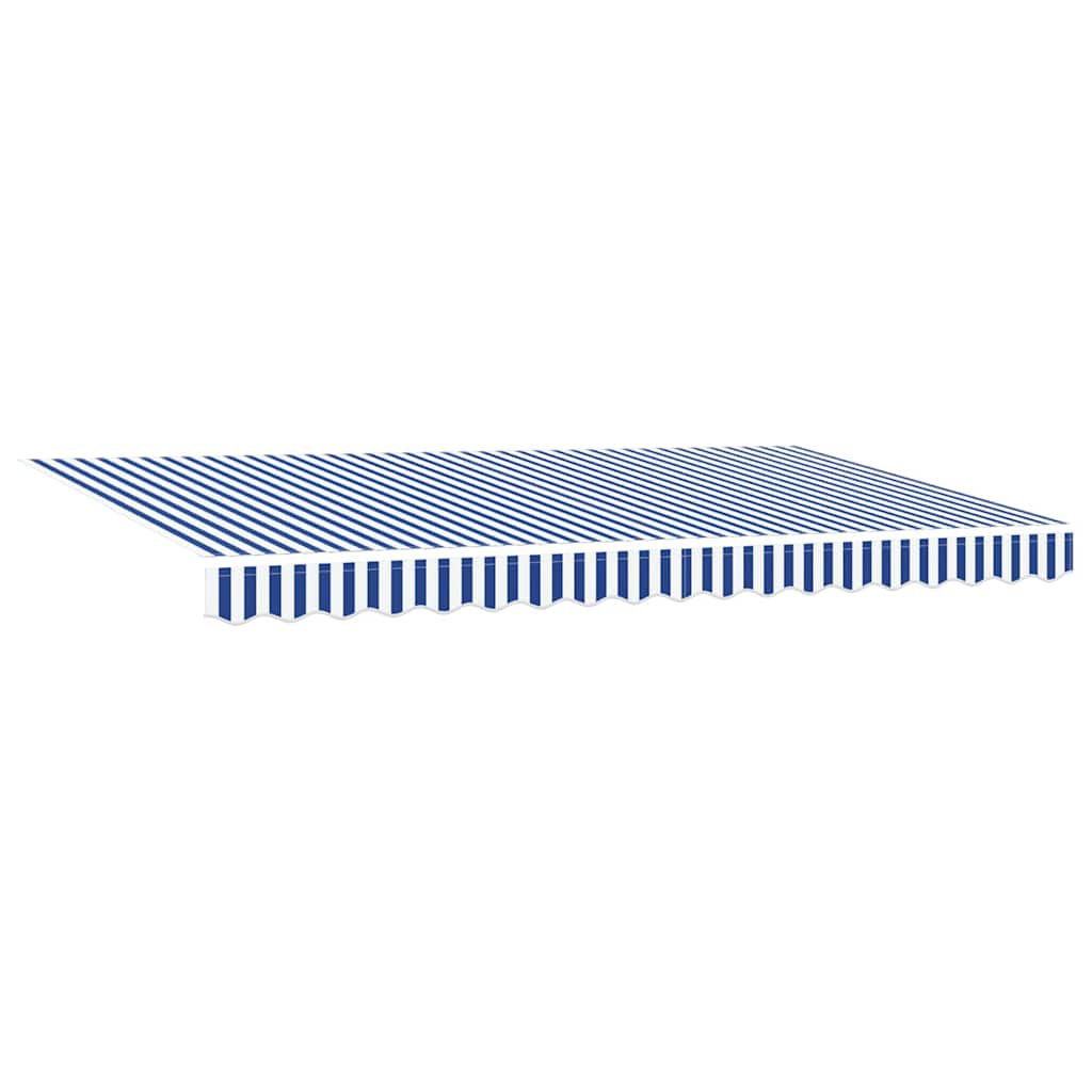 Skrovita tenda Plava 350 x 200 cm tkanina