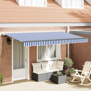 Povlačivi tende Plava 350 x 200 cm tkanina